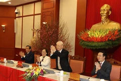 Party chief hails elderly association for five-year achievements