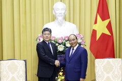 President receives Japanese Minister of Justice