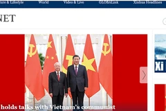 Party leader’s visit receives China’s intensive media coverage