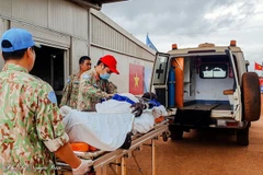 Vietnamese peacekeepers in South Sudan successfully give first aid to stroke patient