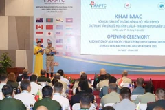 Vietnam chairs Association of Asia-Pacific Peace Operations Training Centres meeting