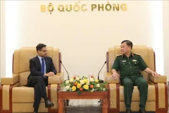 Deputy Defence Minister receives out-going Indian Ambassador