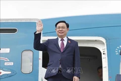 Top legislator arrives in Hanoi, concluding visits to Hungary, UK