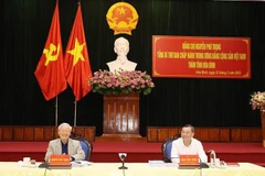 Hoa Binh should uphold anti-pandemic achievements: Party leader