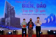 Art programme on seas and islands held in Ly Son Island