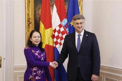 Vietnamese Vice President holds talks with Croatian PM 