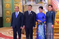President pays courtesy call to Thai King