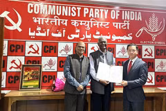 Communist parties of Vietnam, India to further beef up cooperation