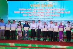 Cao Lanh celebrates membership in UNESCO Global Network of Learning Cities 