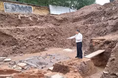 New vestiges found during excavation at Thang Long Imperial Citadel