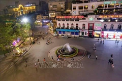 Pedestrian spaces in Hanoi resume operation