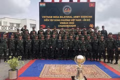 Vietnam, India wrap up bilateral peacekeeping exercise