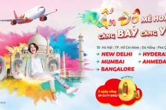 Vietjet offers exclusive zero-fare deal to celebrate 17 Vietnam – India route milestone