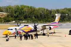 First charter flight lands at Thailand's Betong Airport