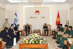 Defence Minister welcomes senior official from Israel