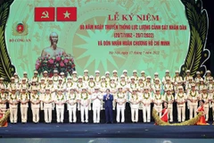 People’s Police force honoured on 60th traditional day