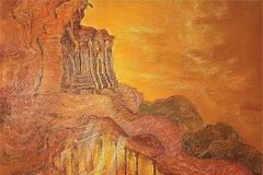 Paintings bring ancient Vietnamese architecture to life