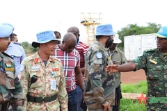 Vietnam’s first peacekeeping engineering unit promptly set to work in Abyei