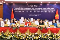 Vietnamese border provinces, China’s Guangxi strengthen educational cooperation