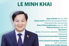 Deputy Prime Minister Le Minh Khai