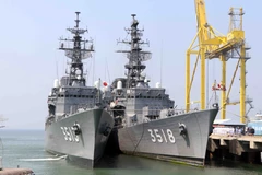 Vessels of Japan Maritime Self-Defence Force visit Da Nang