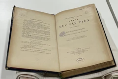 Old Vietnamese publications in Romanized script on display in Paris