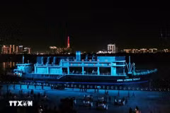 The highlight of this year's River Festival is the artistic show 'Legendary Cruise'. (Photo: VNA)