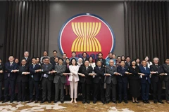 Participants posed for group photo at the ASEAN-China Future Relations Forum in Jakarta on June 19. (Photo: asean.org)