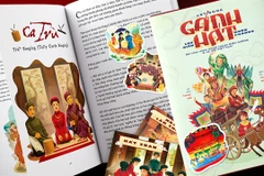 Bilingual art book features Vietnamese folk arts, festivals