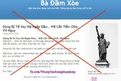 Hanoi blogger imprisoned for subversive propaganda