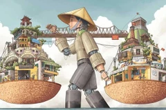 Exhibition shows Hanoi through eyes of young illustrators