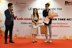 Winners of contest on stopping violence against women announced