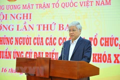 Third central-level consultative conference adopts list of candidates for upcoming election 