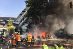 Indonesia police arrest four suspected terrorists