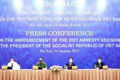President’s amnesty decision officially announced