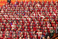 Congress delegates discuss documents on third working day