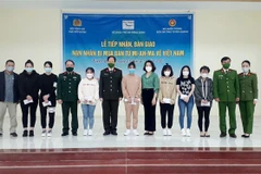 Fourteen people trafficked to Myanmar return home