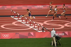 Runner advances to semi-final of women’s 400m hurdles at Tokyo Olympics