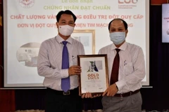 An Giang Cardiovascular Hospital receives award from World Stroke Organisation