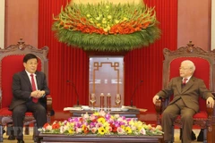 Top leader welcomes Chinese Minister of Public Security