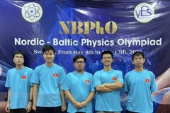 Hanoi students win medals at 2021 Nordic-Baltic Physics Olympiad