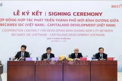Becamex IDC, CapitaLand ink deal on Binh Duong New City