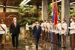President Nguyen Xuan Phuc welcomed in Cuba