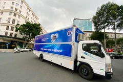 Ho Chi Minh City receives 10 mobile COVID-19 testing vehicles
