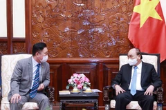 President hosts Ly descendant in RoK