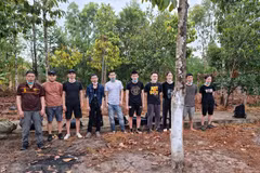 Long An: 12 foreigners detained for illegally entering Vietnam