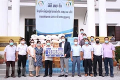 Vietnamese raise fund in support of Luang Prabang’s COVID-19 fight