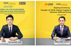 SHB to transfer 100 percent of capital in SHB Finance to Thailand's Krungsri 