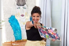 Israeli painter's exhibition spotlights beauty of Vietnamese culture, people