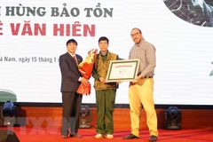 Vietnam has second Disney Conservation Hero